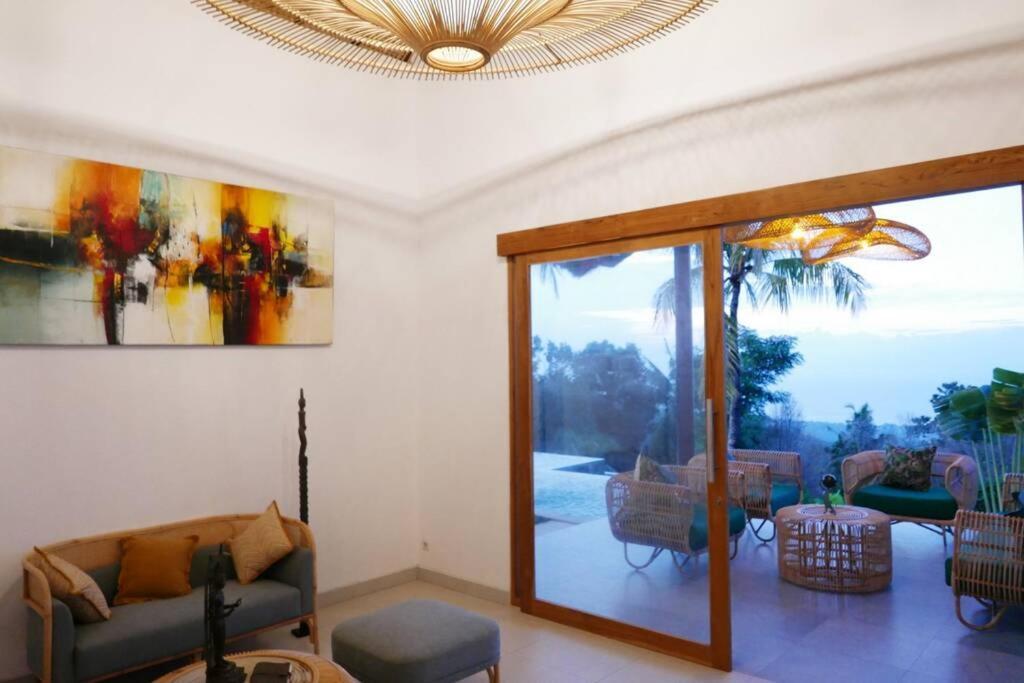 Bali Mimpi luxurious villa with great ocean views! Ambengan Exterior foto