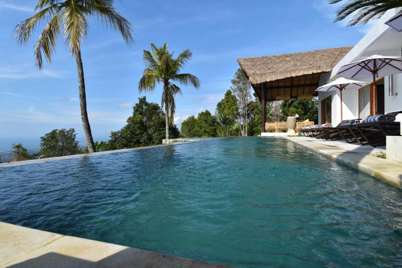 Bali Mimpi luxurious villa with great ocean views! Ambengan Exterior foto