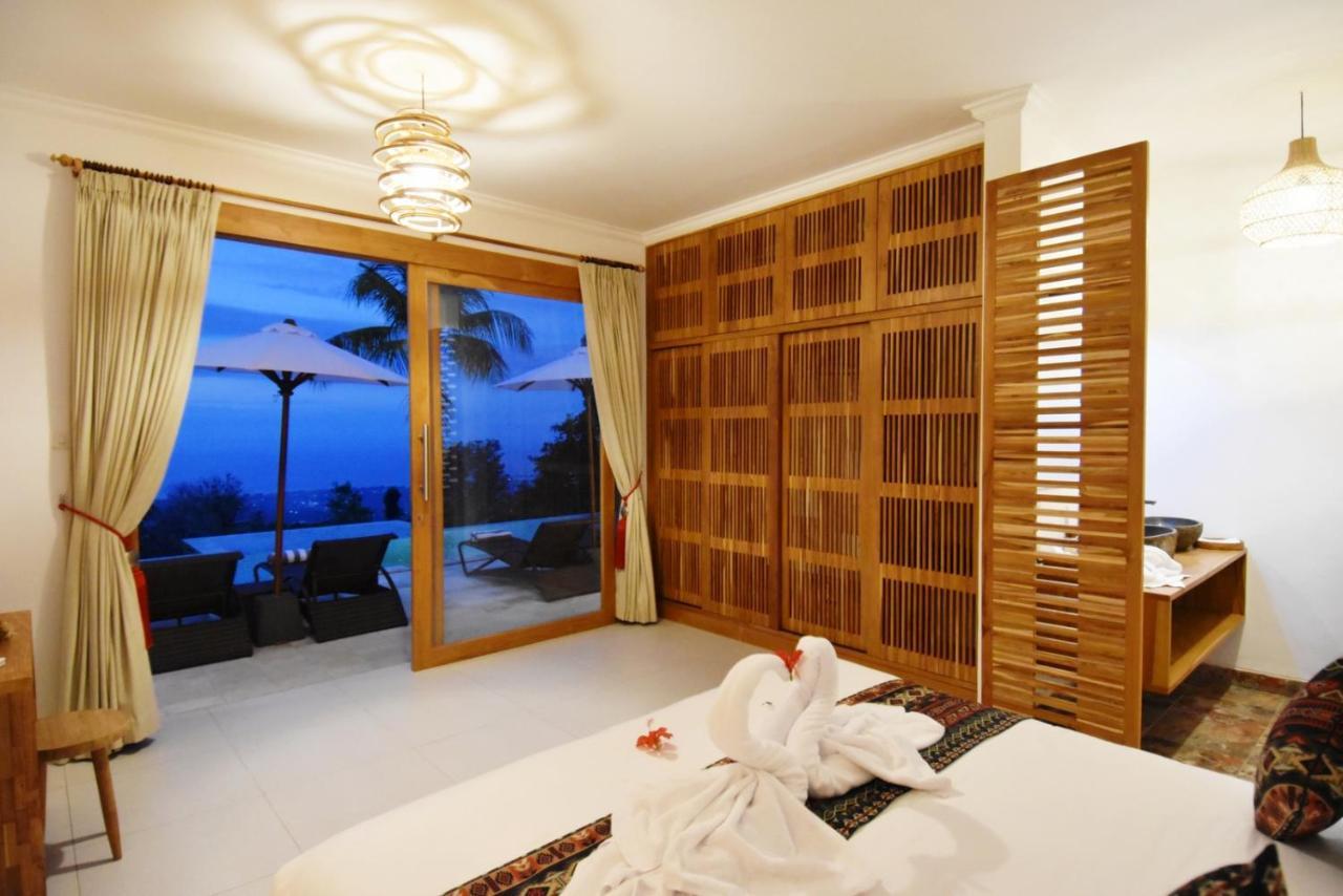 Bali Mimpi luxurious villa with great ocean views! Ambengan Exterior foto
