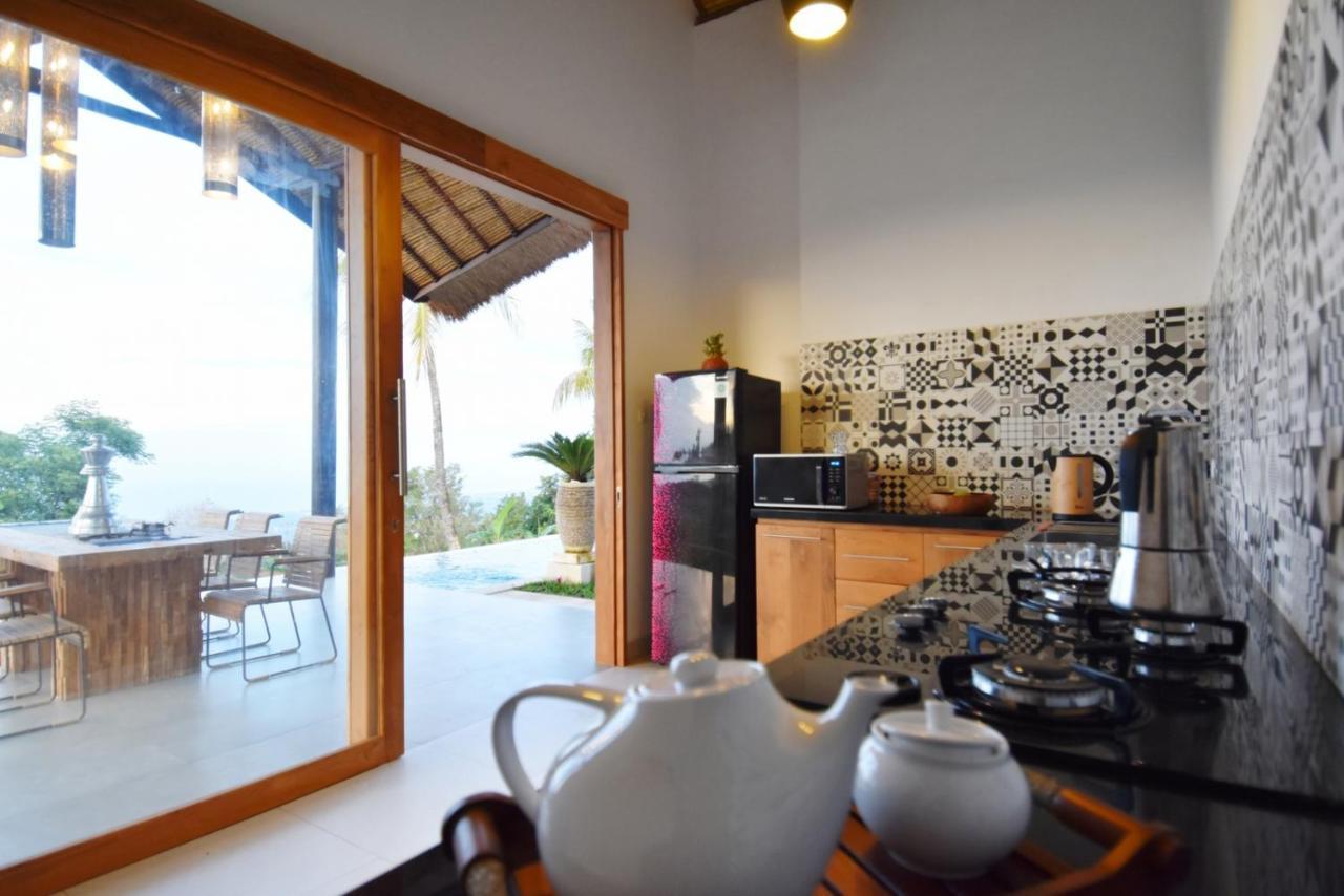 Bali Mimpi luxurious villa with great ocean views! Ambengan Exterior foto